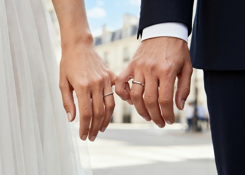 Sterling Silver Couple Ring Set