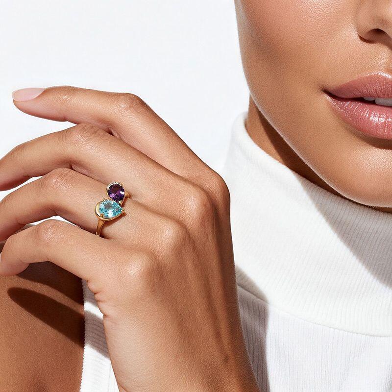 Toi et Moi Cocktail Ring